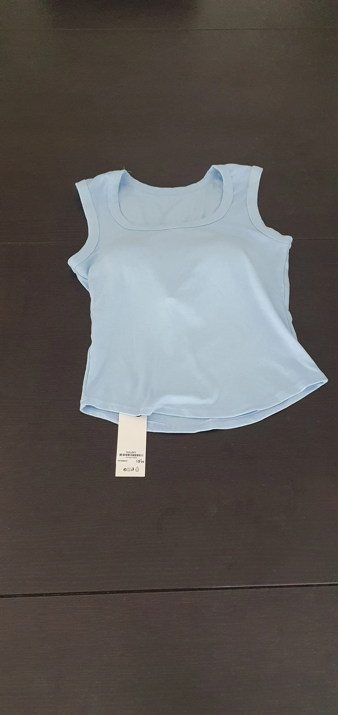 Débardeur clair neuf en S/M